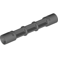 Lego Support 1 x 1 x 5 1/3 Spiral Staircase Axle / Dark Bluish Gray