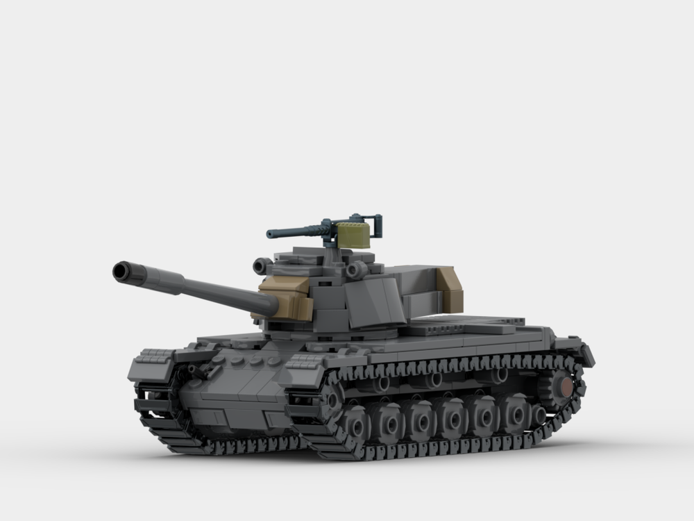 Lego 90mm Gun Tank M47 Patton II