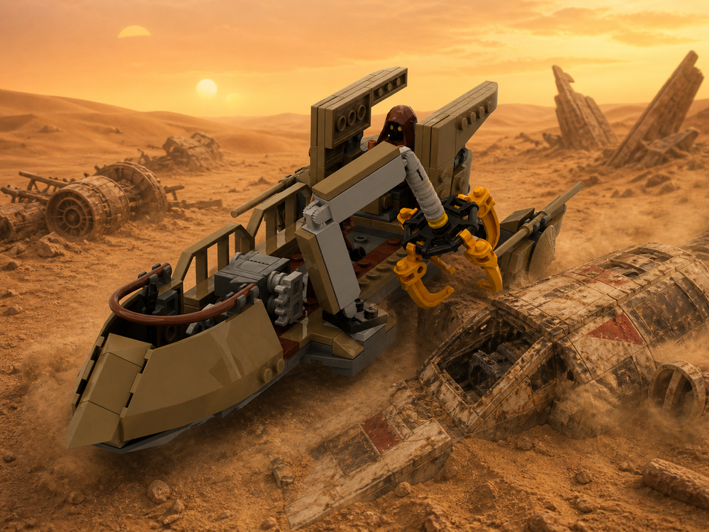 Lego Desert Salvage Crawler