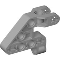 Lego Large Figure Skeletal, Torso, Lower Section (Rahkshi) / Light Bluish Gray