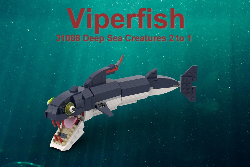 Lego Viperfish 31088 2 to 1