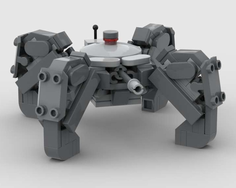 Lego MOC - LAB-C S (Light Attack Bot "Crab" - Spy )