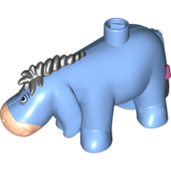 Lego Duplo Figure Eeyore with Stud on Back