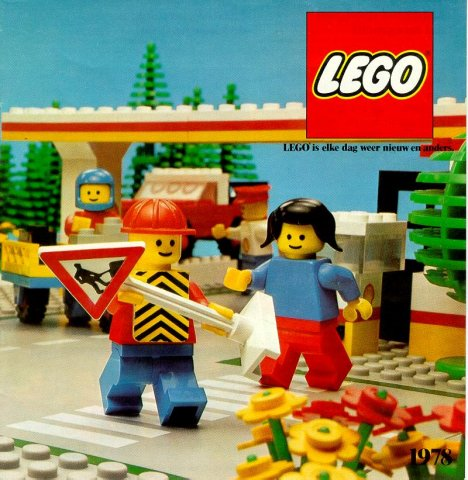 Lego 1978 Medium Dutch Foldout (99250-NL)