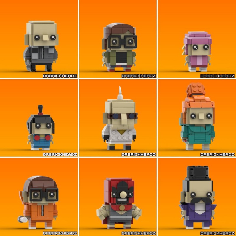 Lego Despicable Me Brickheadz Collection