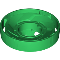 Lego Rotor, Spinner, 10 Diameter / Green