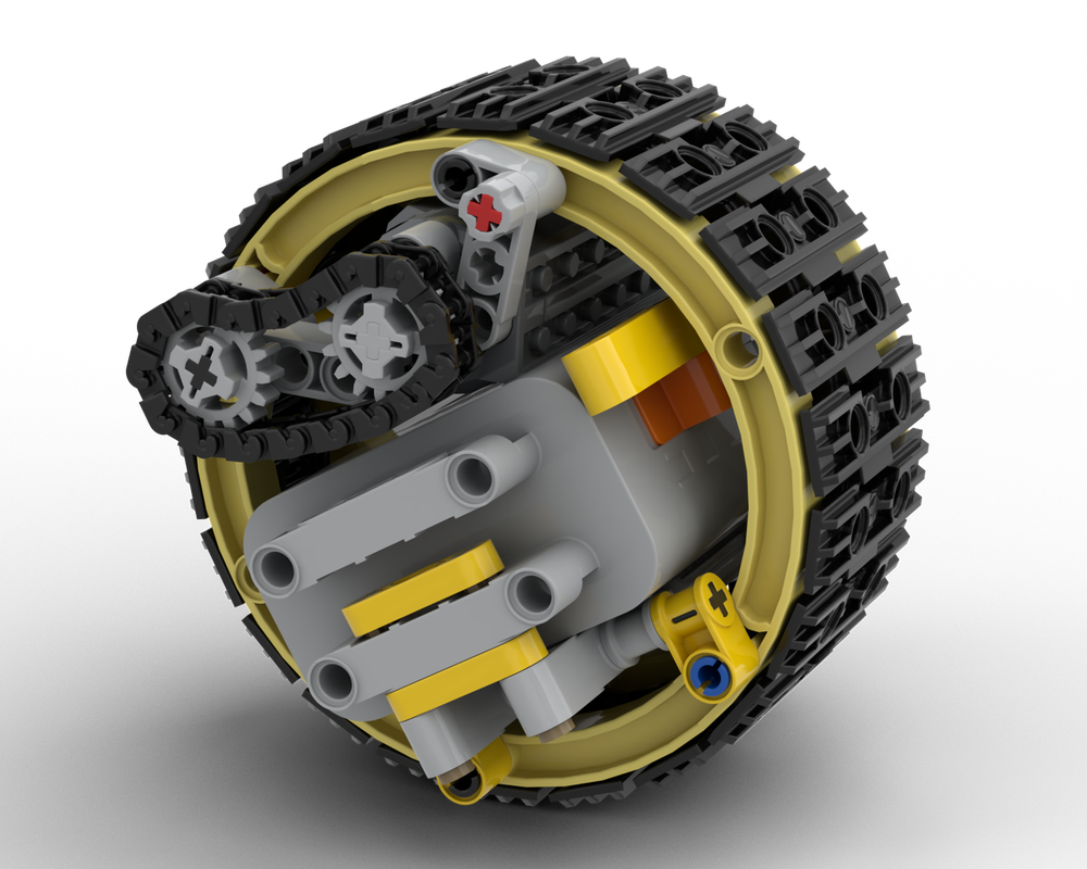 Lego The most Compact Monowheel possible