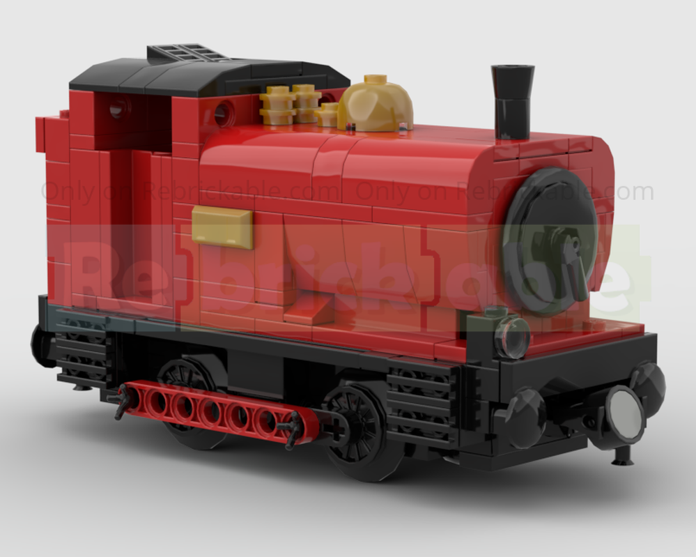Lego 0-4-0 Tank Engine - Inspired