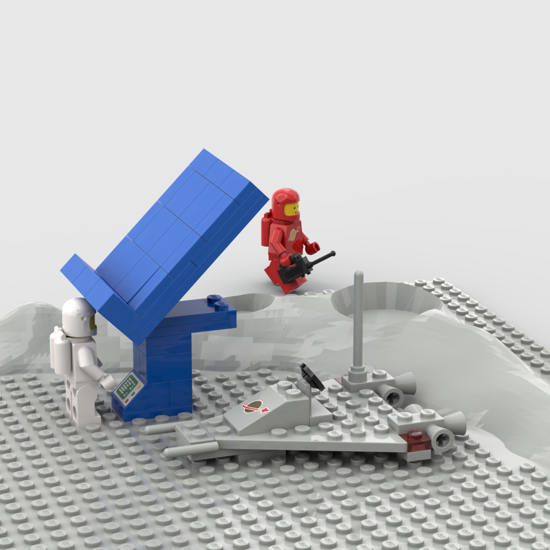 Lego Spaceship Launchpad (1979)