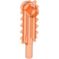 Lego Tool Chainsaw Blade / Trans-Neon Orange