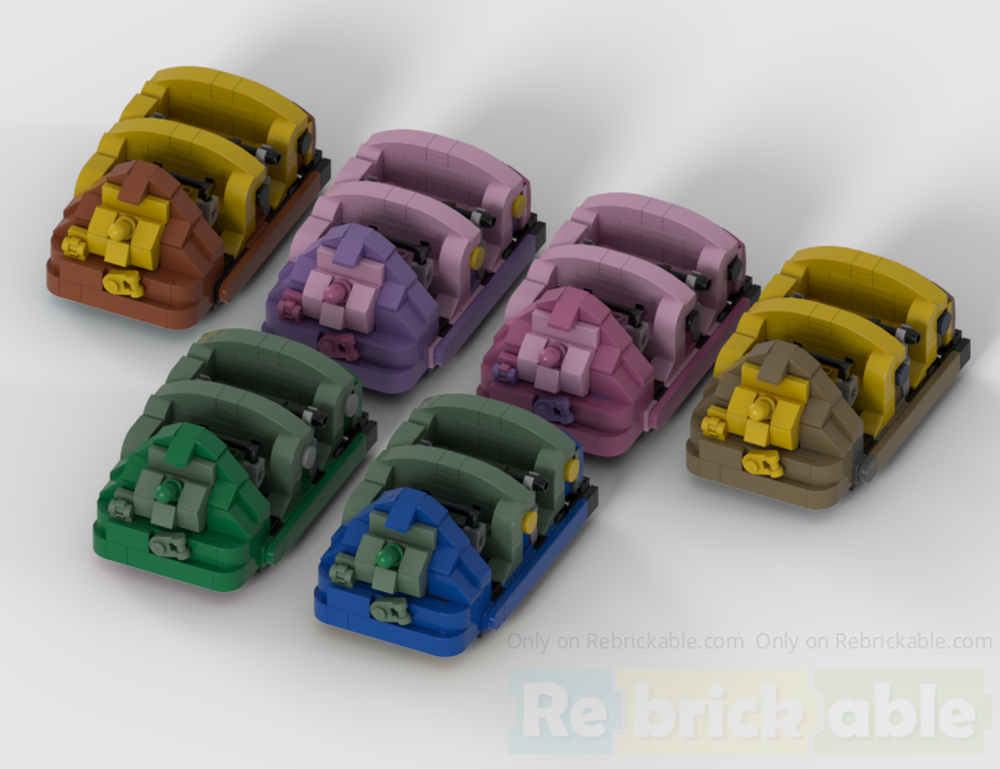 Lego Alice in Wonderland Ride Vehicle Bundle