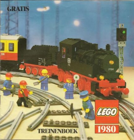 Lego 1980 Large Train Dutch Treinenboek (99780-NL)