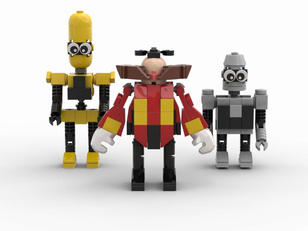 Lego Dr. Eggman, Decoe and Bocoe from Sonic X
