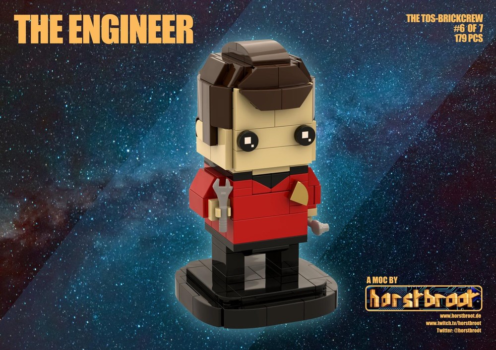 Lego The Engineer | TOS Brickcrew #6 of 7