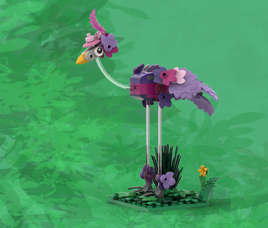 Lego Long legged bird