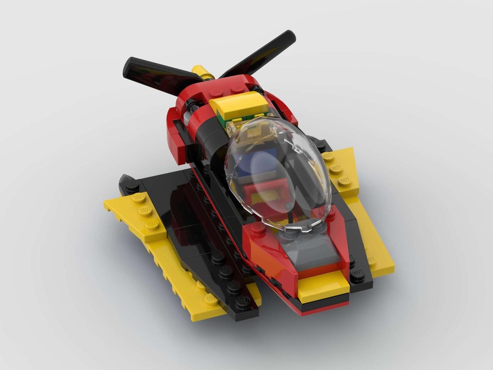 Lego 60144 Alt Build - Hovercraft