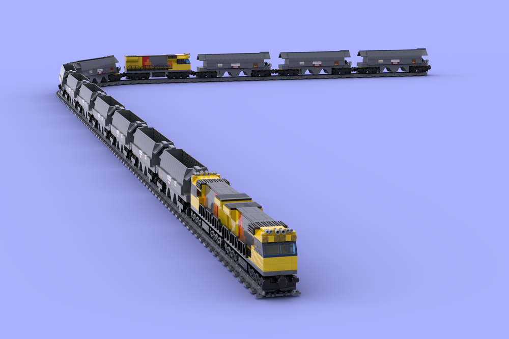 Lego Aurizon coal train