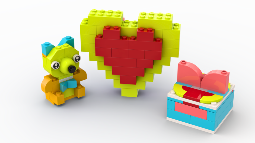 Lego 11042 Heart
