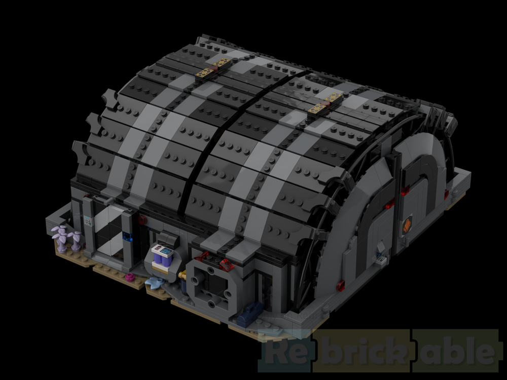 Lego Dark space hangar