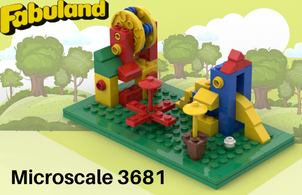 Lego Microscale Fabuland Amusement Park (3681)