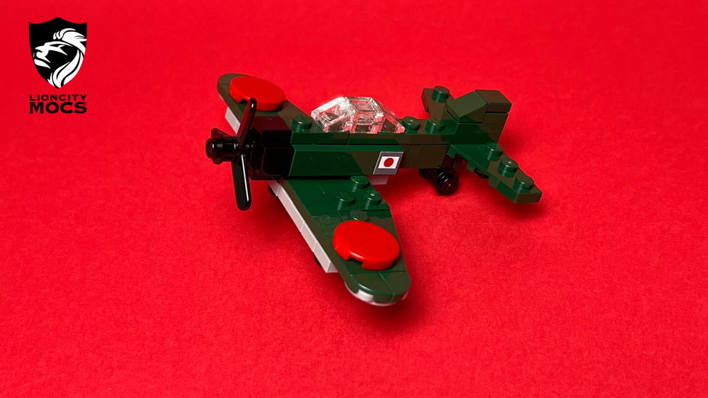 Lego A6M Zero Fighter Tutorial (1:120)