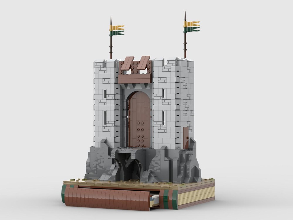 Lego Gate of Helms Deep