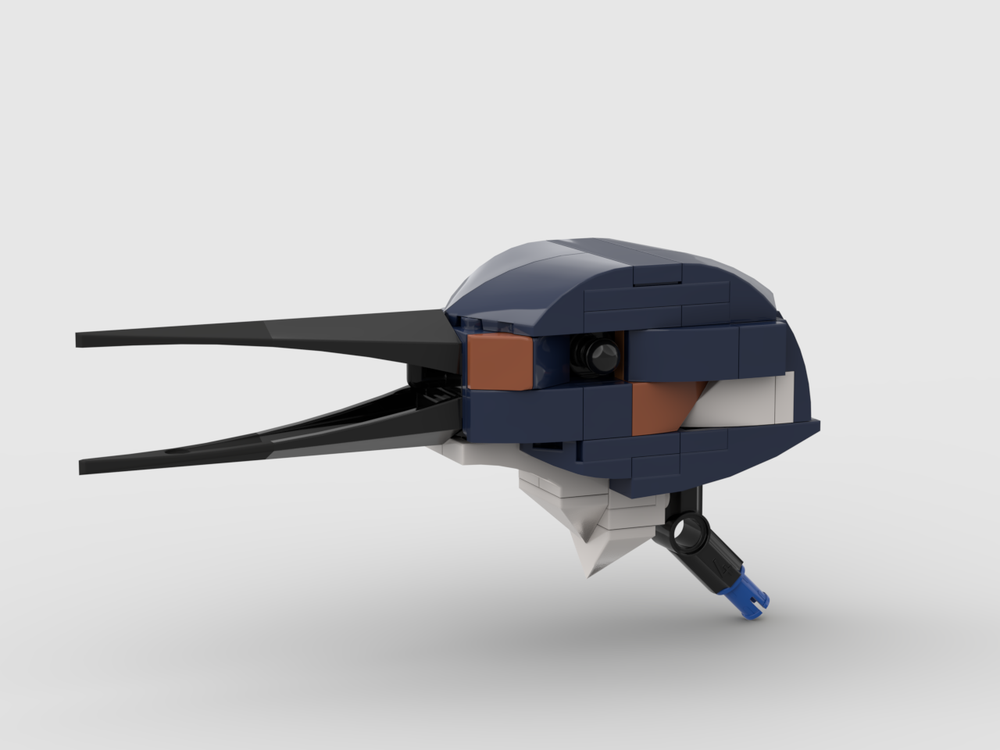 Lego 10331 Kingfisher Head Reshape Version 2