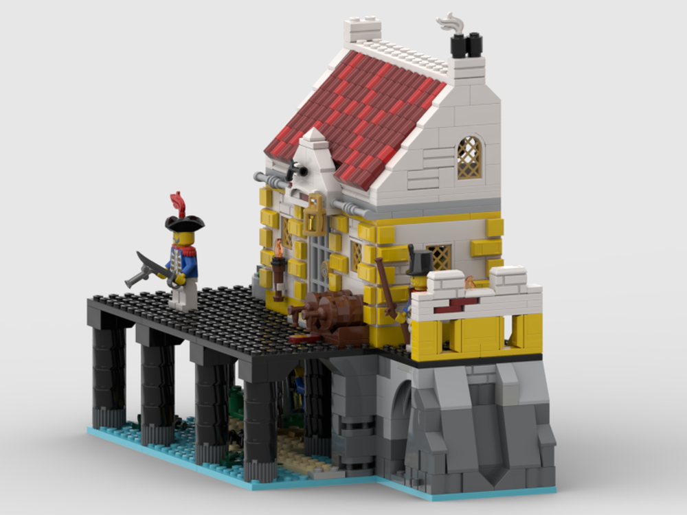 Lego expansion el dorado courtyard