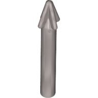 Lego Weapon Harpoon [Smooth Shaft] / Flat Silver