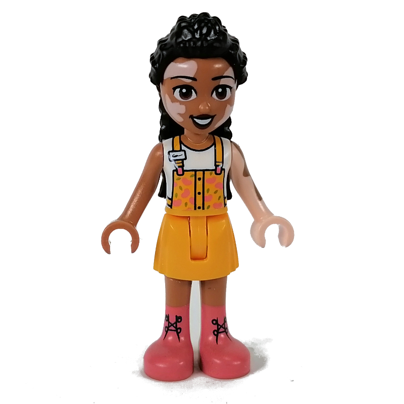 Lego Jordin - Bright Light Orange Overalls
