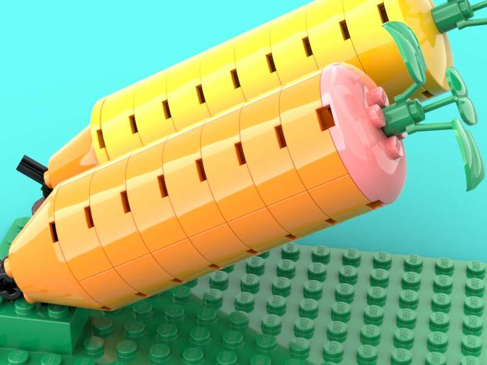 Lego Carrot Möhre