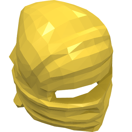 Lego Wrap, Ninja, with Clip / Yellow