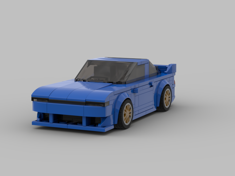 Lego Nissan Sil80 from Initial D