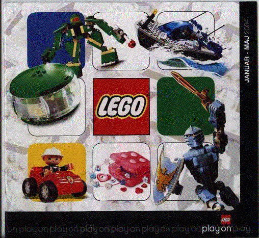 Lego 2004 Large Danish January - May BR edition (424.4296-DK/BR)