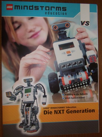 Lego 2008 Large German Education (Mindstorms education, Die NXT Generation (45-057-98, Ausgabe 1, 030907 Hin))
