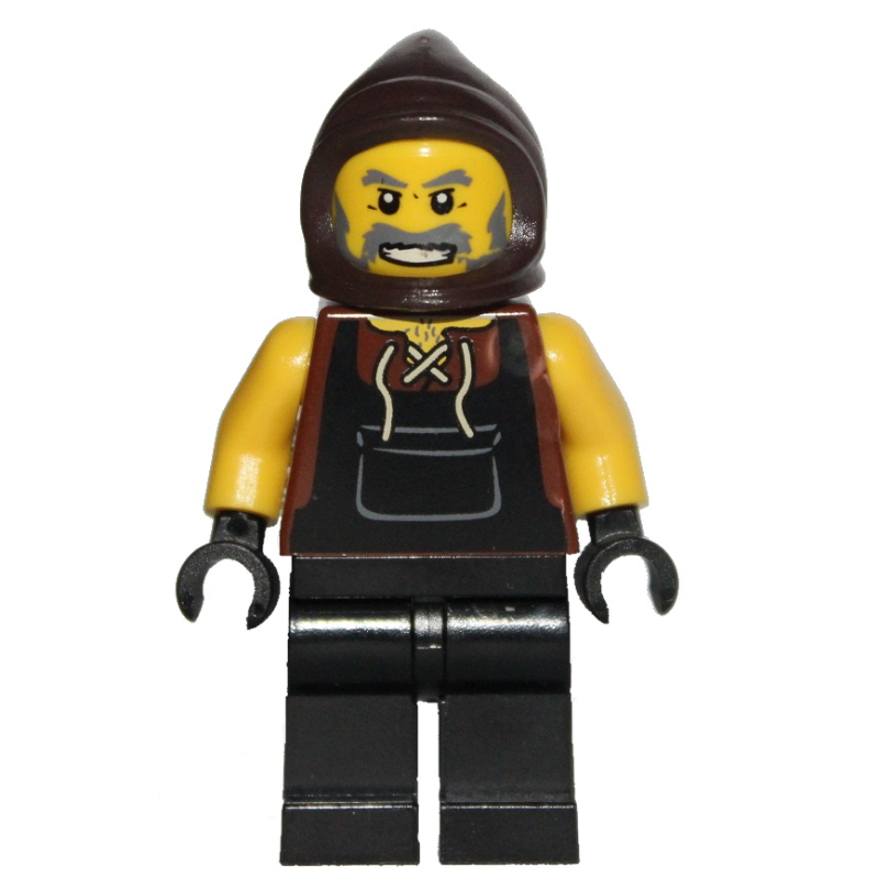 Lego Blacksmith - Printed Gray Beard