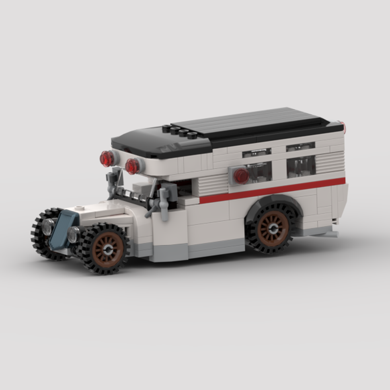Lego 1936 FORD AMBULANCE - JOHNNI D HOTROD