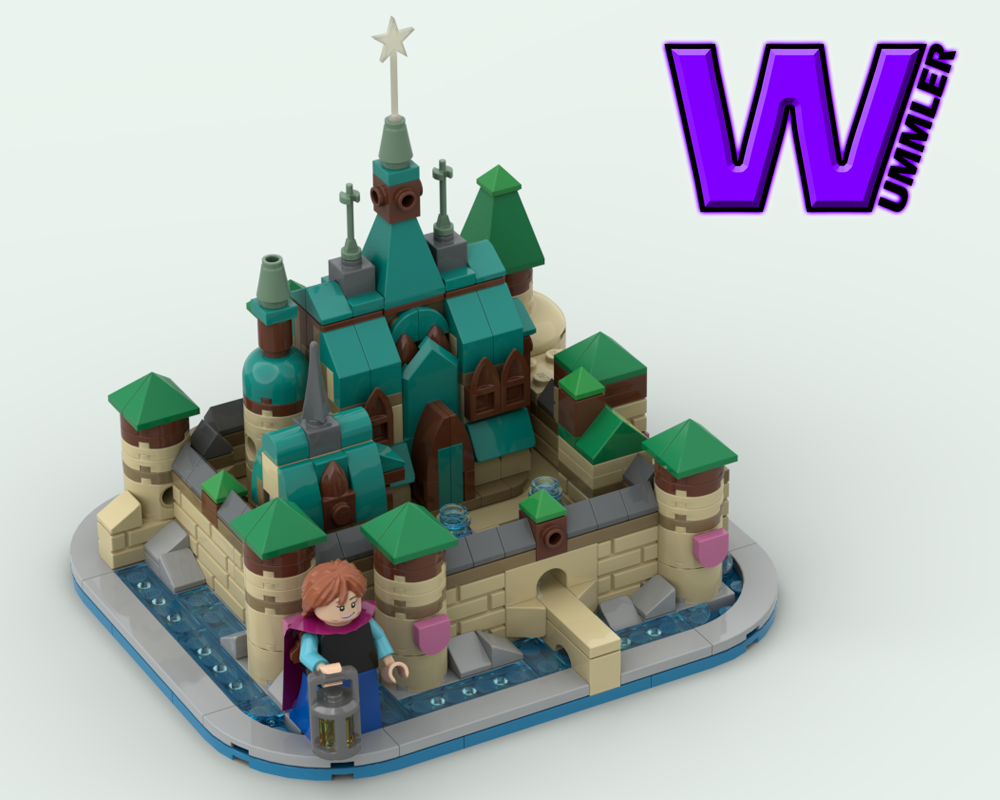 Lego Arendelle mini castle - Summer Edition