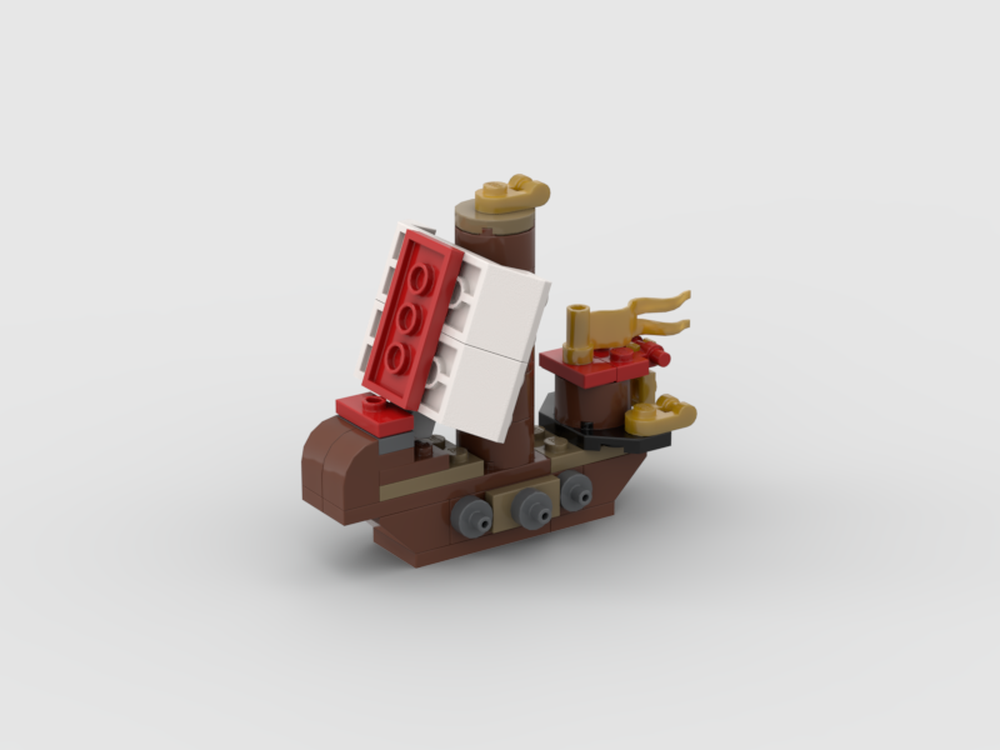 Lego 11018 Creative Ocean Fun Alt Build Pirate Ship