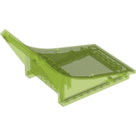 Lego Stunt Ramp 8 x 15 x 6 / Trans-Bright Green