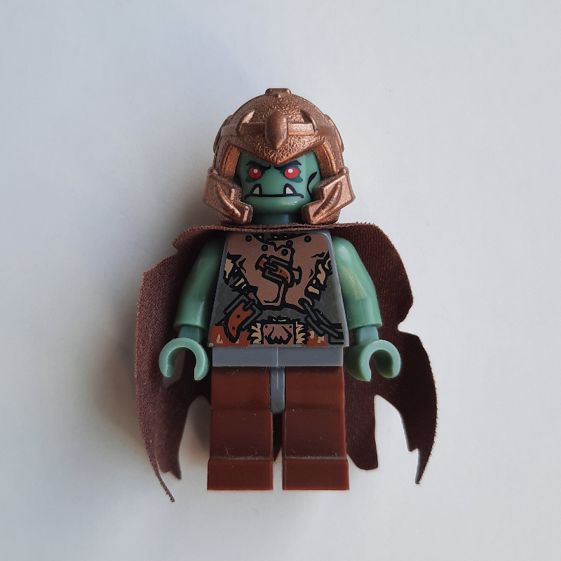 Lego Troll Warrior 7 with Cape (Orc)