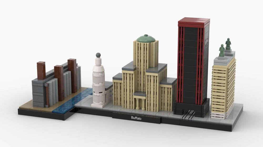Lego Buffalo Skyline
