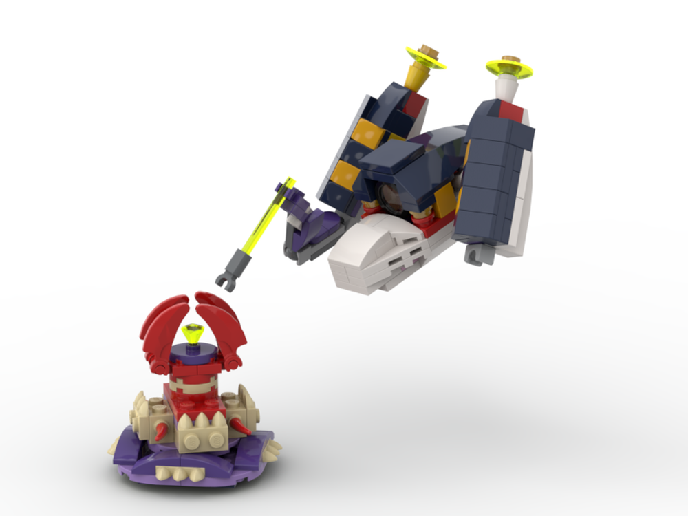 Lego Gem Raid in Alien Abyss