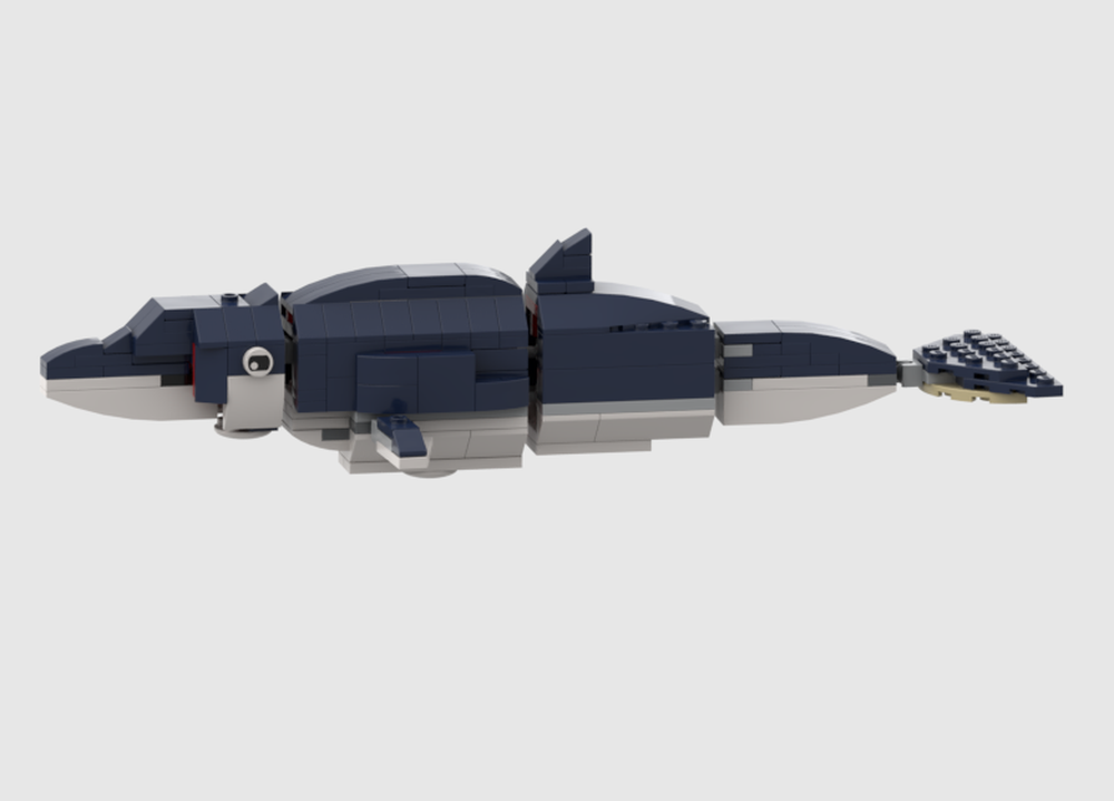 Lego strap-toothed whale
