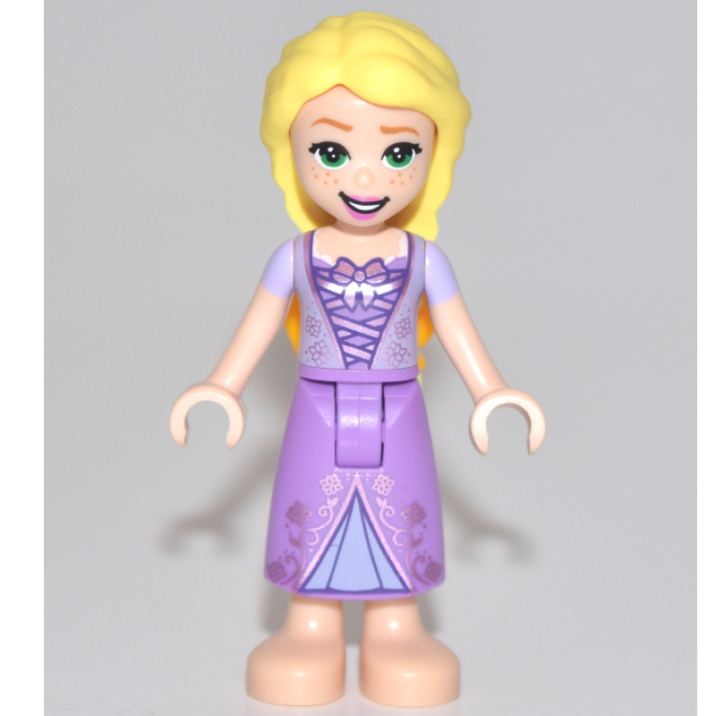 Lego Rapunzel - Medium Lavender Dress, Bows