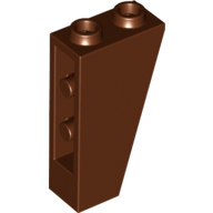 Lego Brick Sloped Inverted 75° 2 x 1 x 3 / Reddish Brown