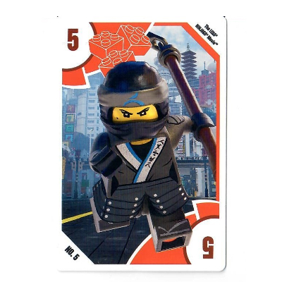 Lego Trading Card, Toys 'R' Us - The LEGO Ninjago Movie - 5 Nya