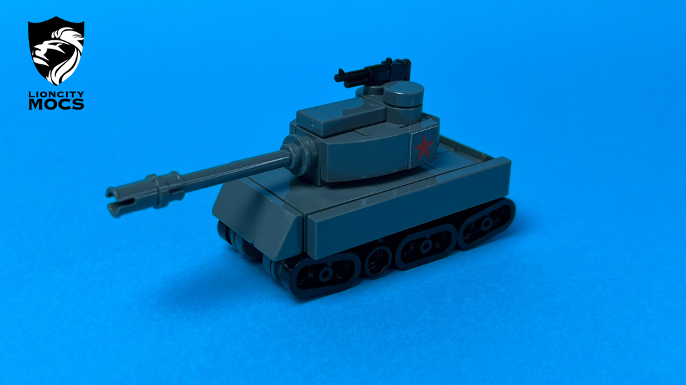 Lego IS-2 Tutorial (1:120)