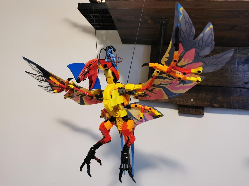 Lego Toruk neck, leg and wing fix