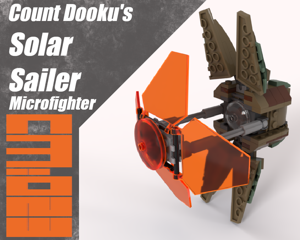 Lego Count Dooku's Solar Sailer Microfighter